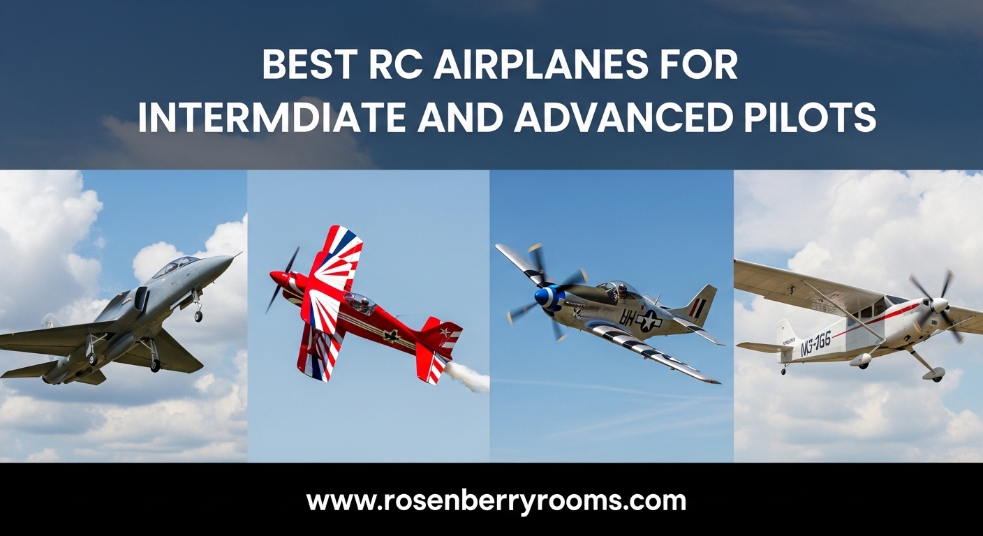 Best RC Airplanes for Intermediate and Advanced Pilots