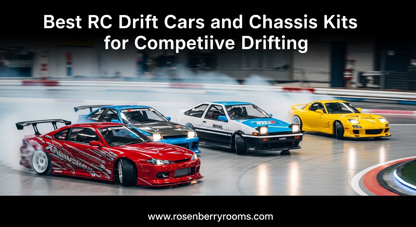 Best RC Drift Cars and Chassis Kits for Competitive Drifting