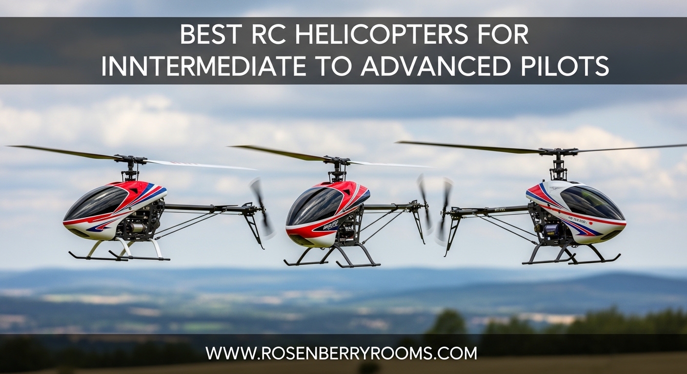 Best RC Helicopters for Intermediate to Advanced Pilots