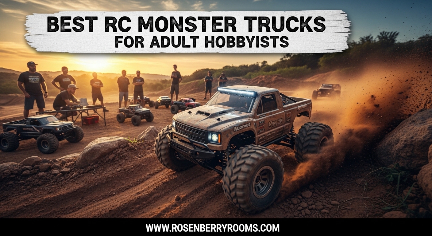 Best RC Monster Trucks for Adult Hobbyists
