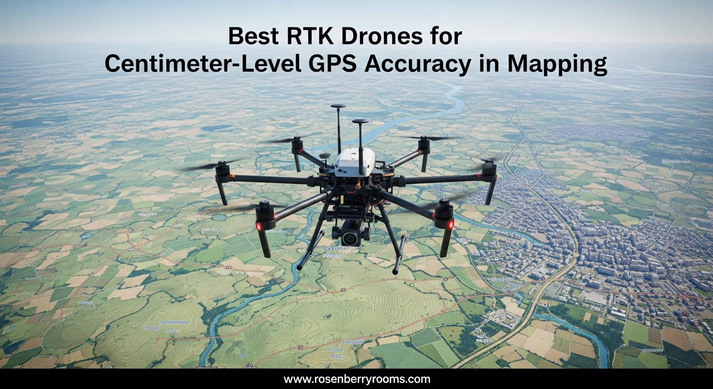 Best RTK Drones for Centimeter-Level GPS Accuracy in Mapping
