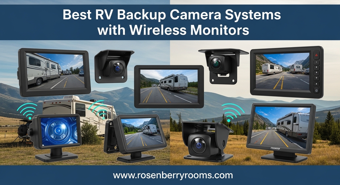 Best RV Backup Camera Systems with Wireless Monitors