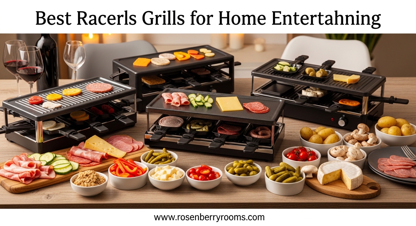 Best Raclette Grills for Home Entertaining