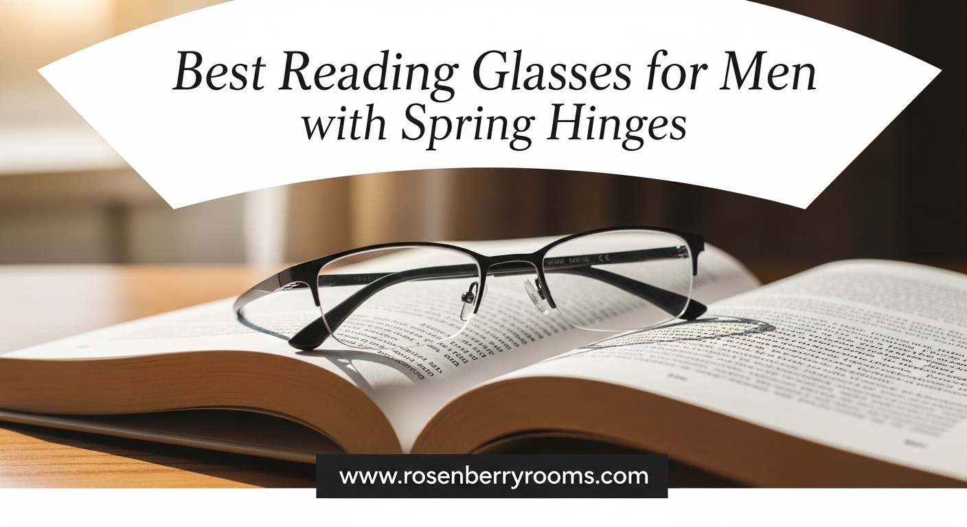 Best Reading Glasses for Men with Spring Hinges