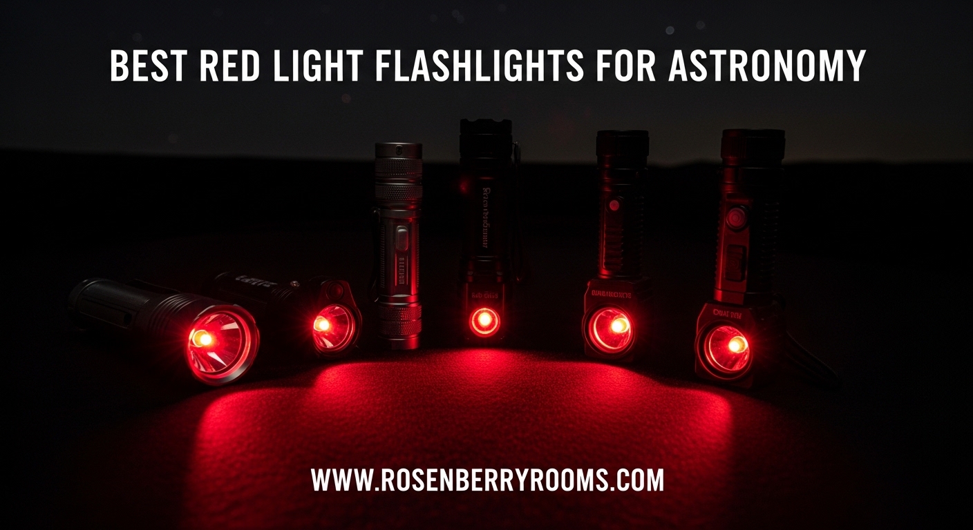 Best Red Light Flashlights for Astronomy