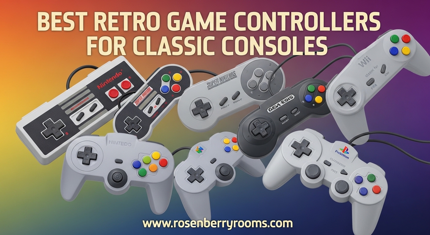 Best Retro Game Controllers for Classic Consoles