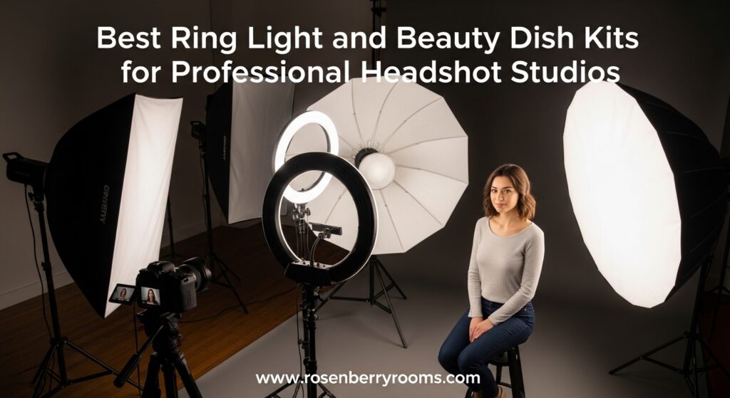 The current image has no alternative text. The file name is: Best-Ring-Light-and-Beauty-Dish-Kits-for-Professional-Headshot-Studios.jpg