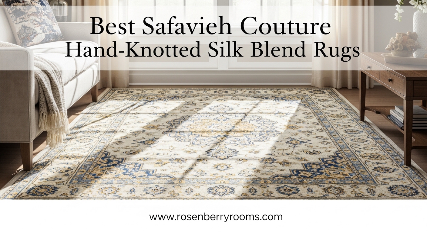 Best Safavieh Couture Hand-Knotted Silk Blend Rugs