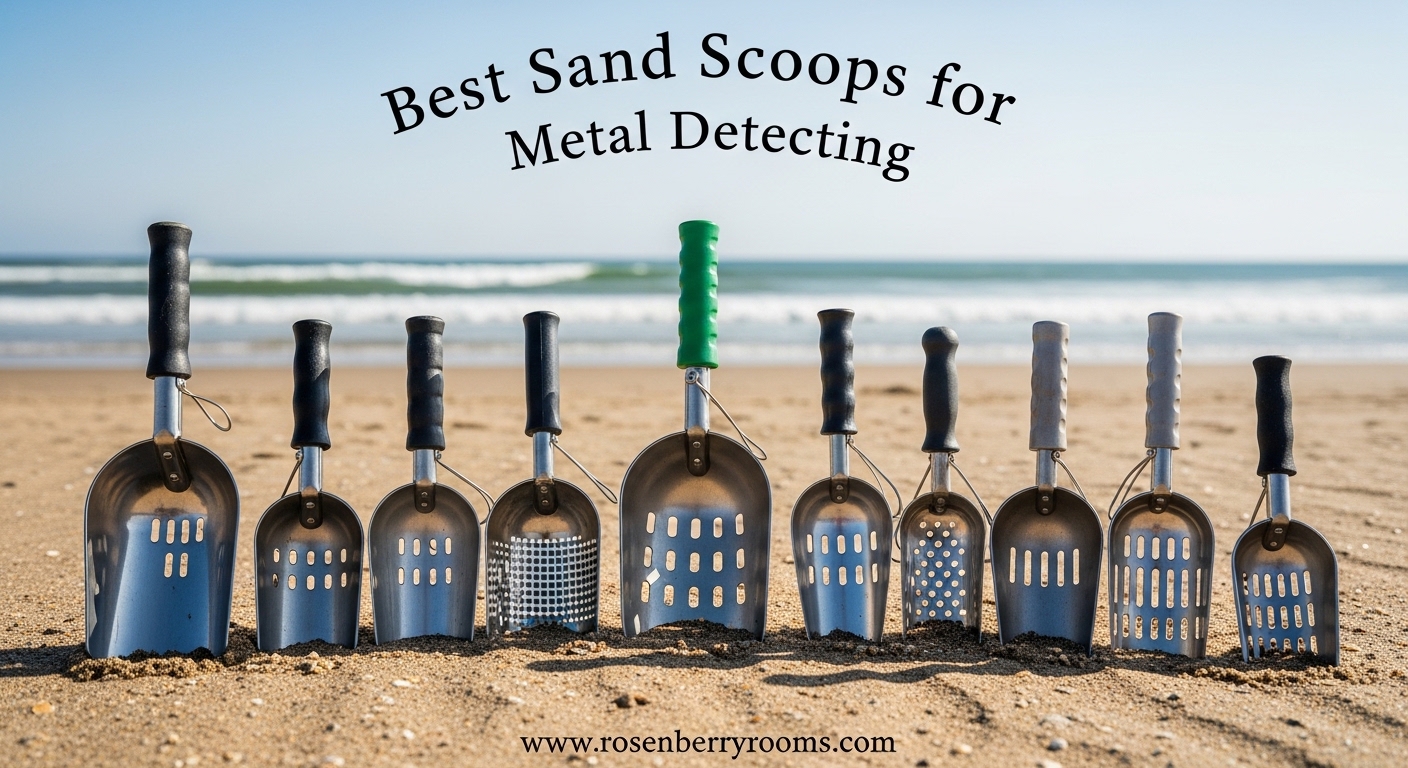 Best Sand Scoops for Metal Detecting