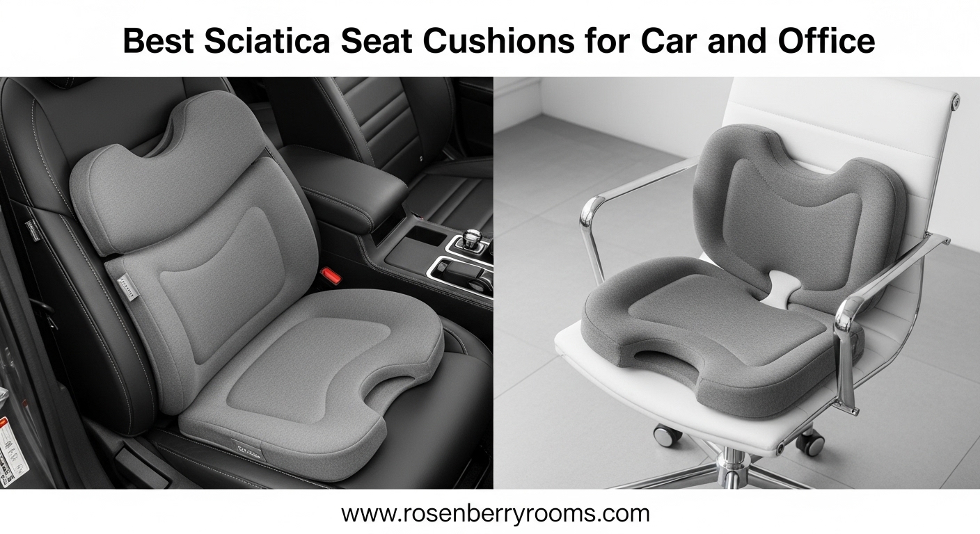 Best Sciatica Seat Cushions for Car and Office