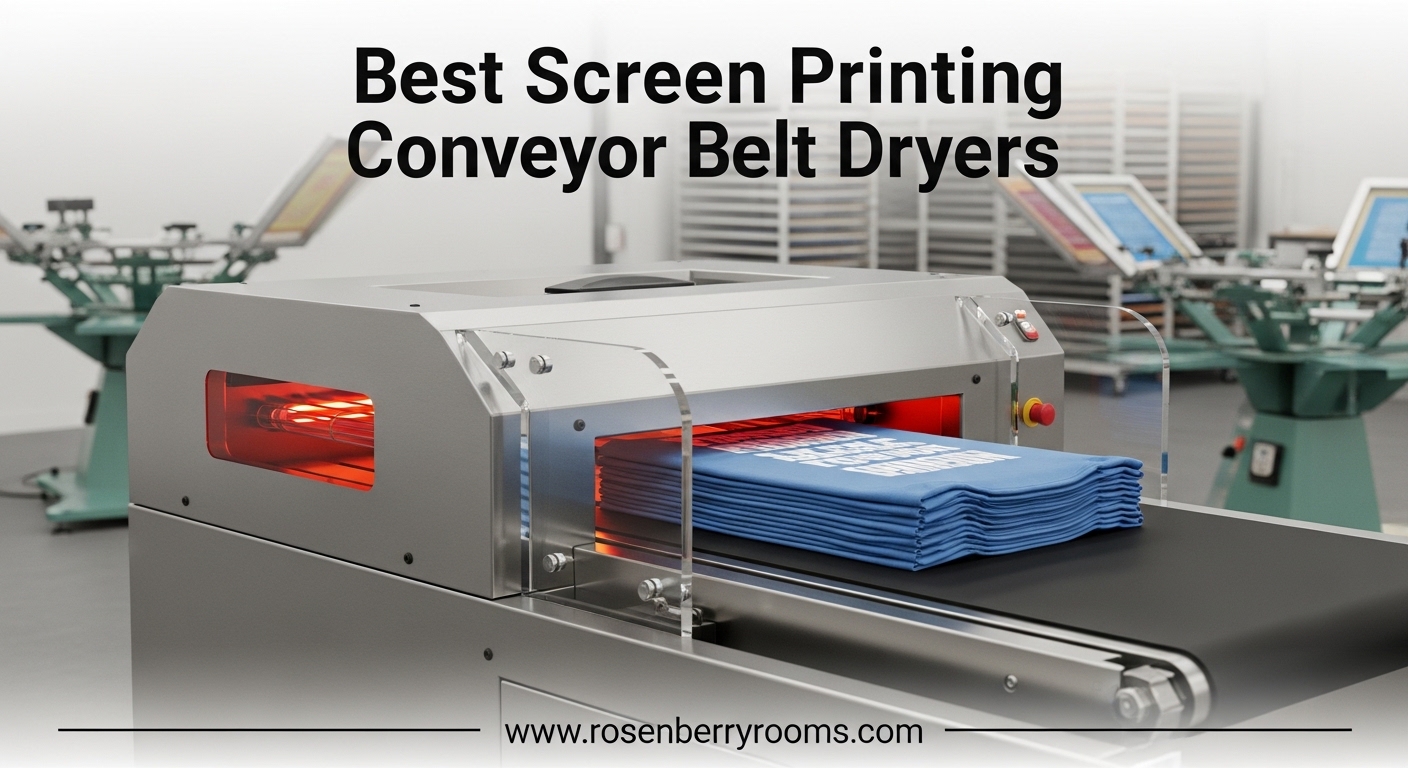 Best Screen Printing Conveyor Belt Dryers