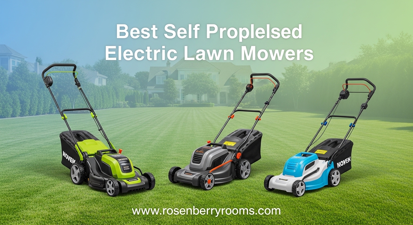 Best Self Propelled Electric Lawn Mowers