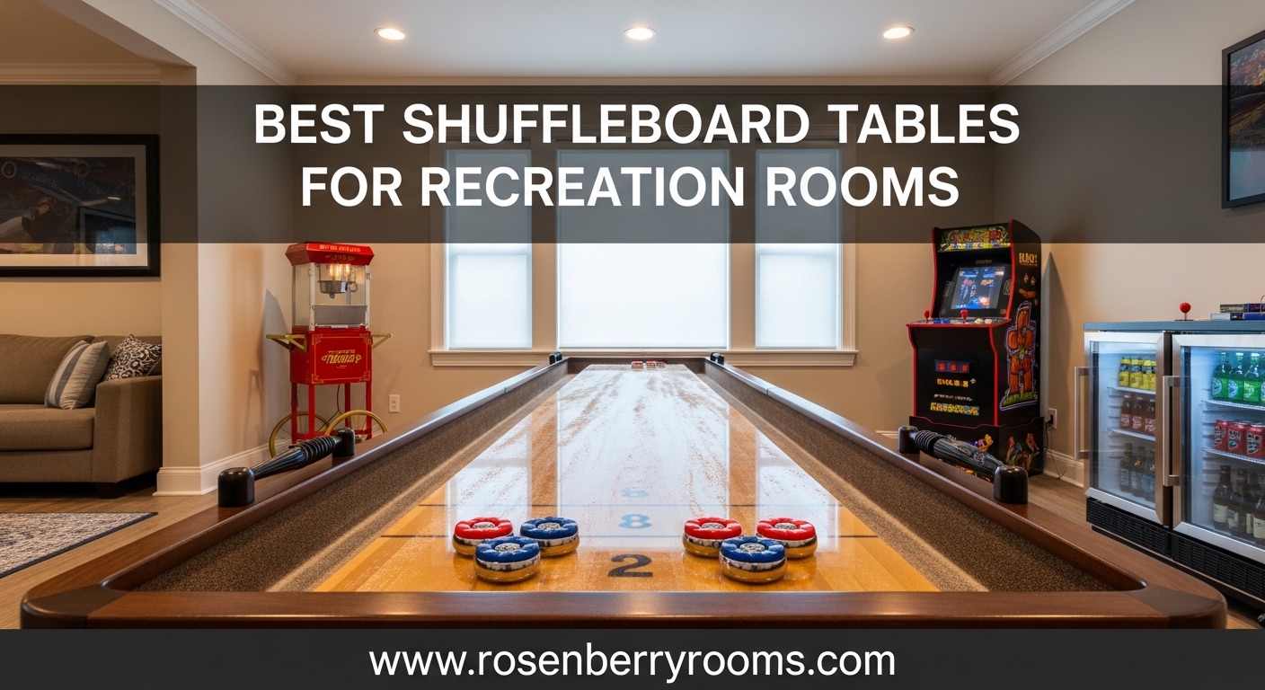 Best Shuffleboard Tables for Recreation Rooms