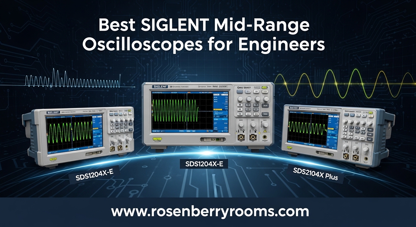 Best Siglent Mid-Range Oscilloscopes for Engineers