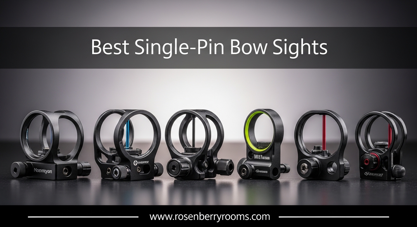 Explore best single-pin bow sights for precise aiming, smoother adjustments, and better accuracy on every shot.