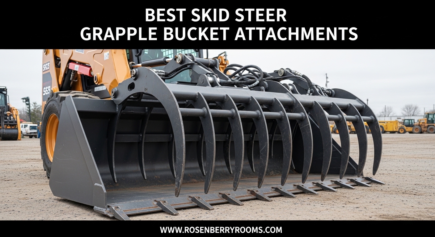 Best Skid Steer Grapple Bucket Attachments