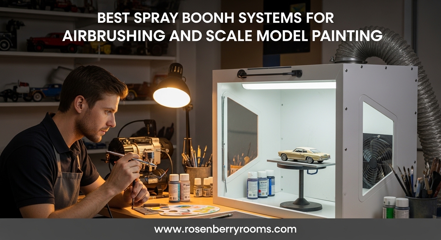 Best Spray Booth Systems for Airbrushing and Scale Model Painting