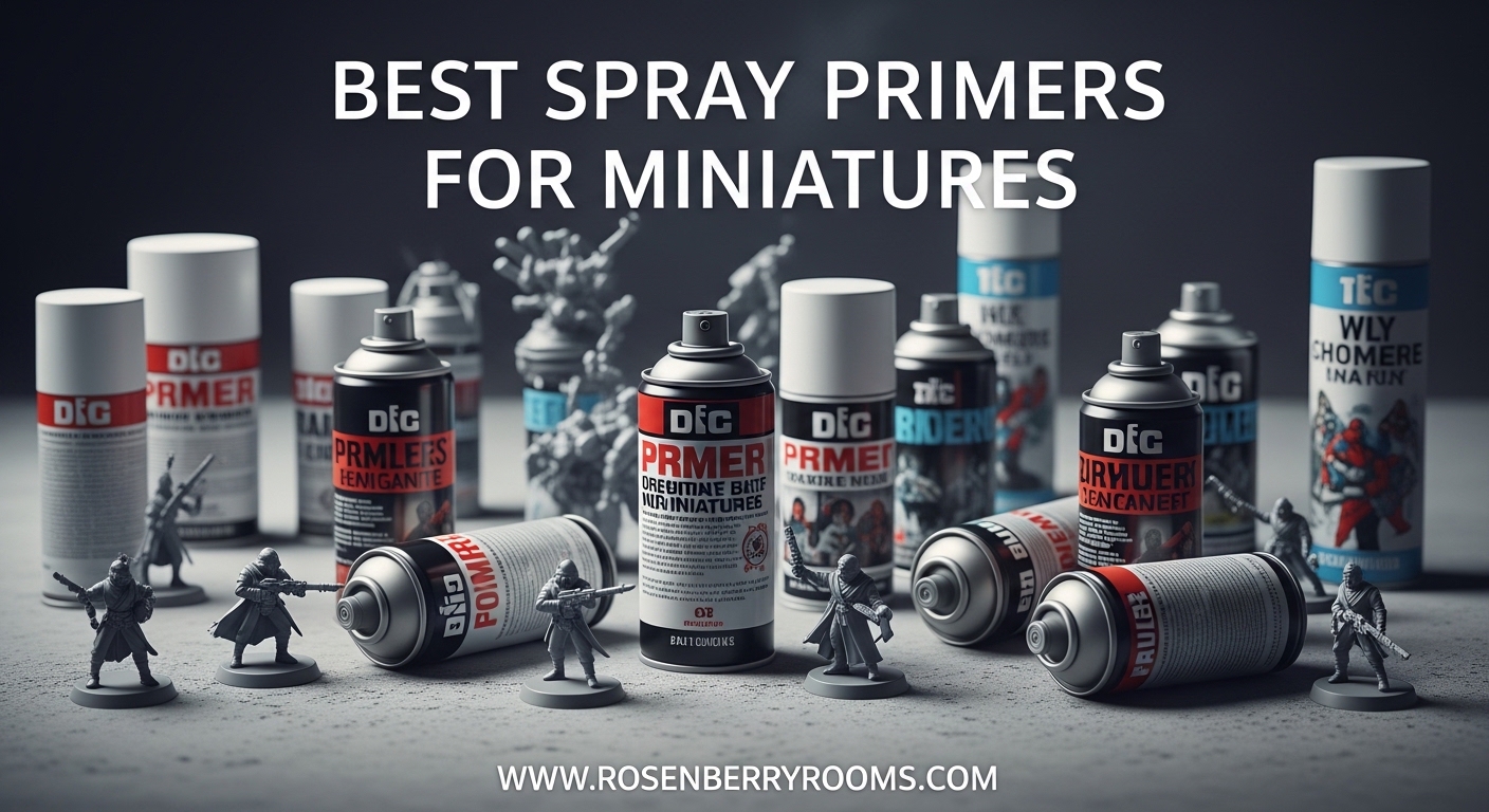 Best Spray Primers for Miniatures