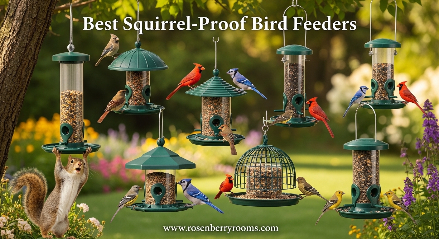 Best Squirrel-Proof Bird Feeders