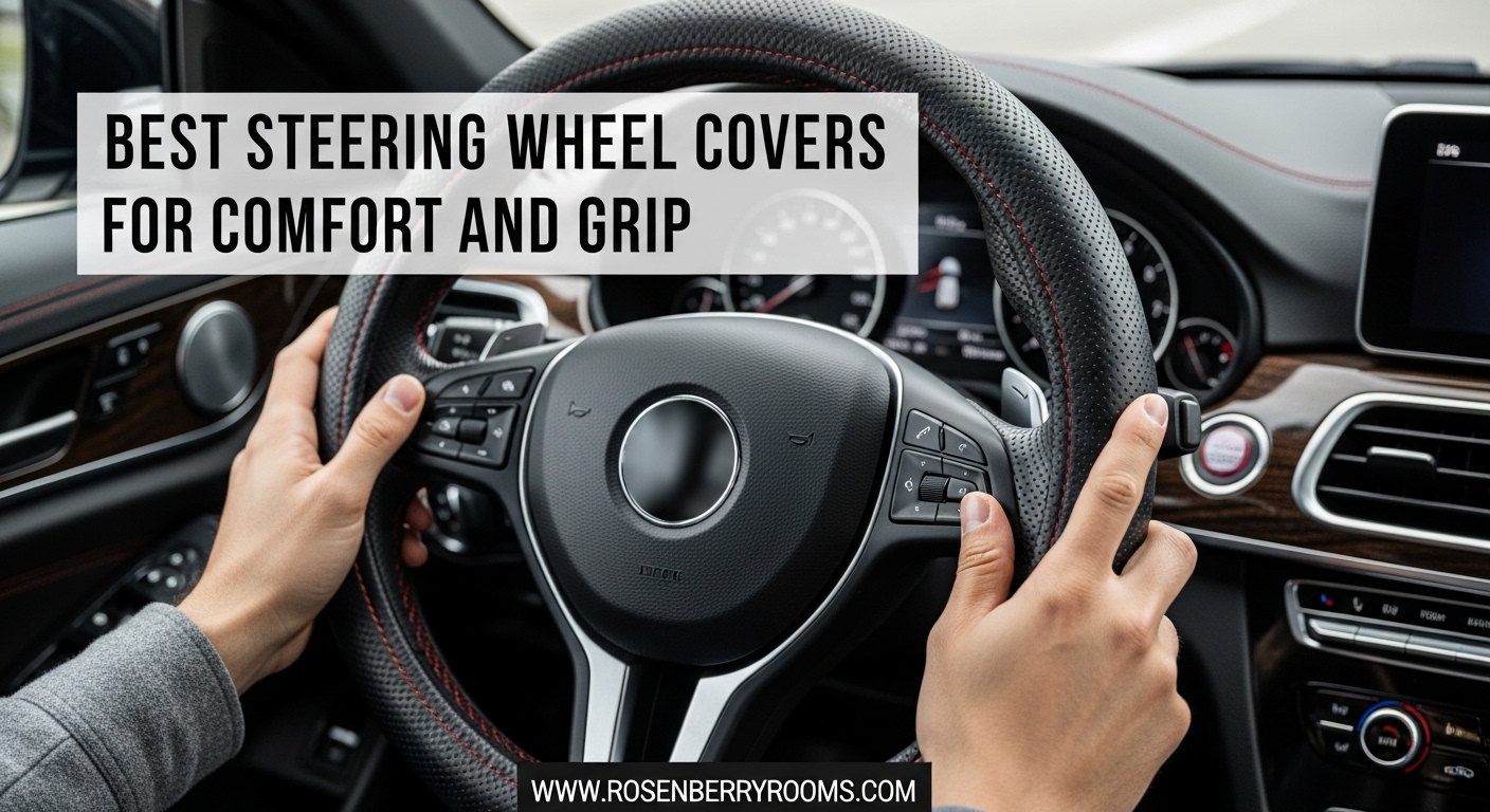 Best Steering Wheel Covers for Comfort and Grip