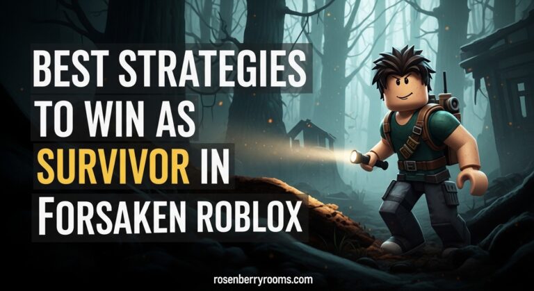 Roblox Forsaken Beginner S Guide April 2026 Complete Guide Best Strategies To Win As Survivor In Forsaken Roblox 768x419 