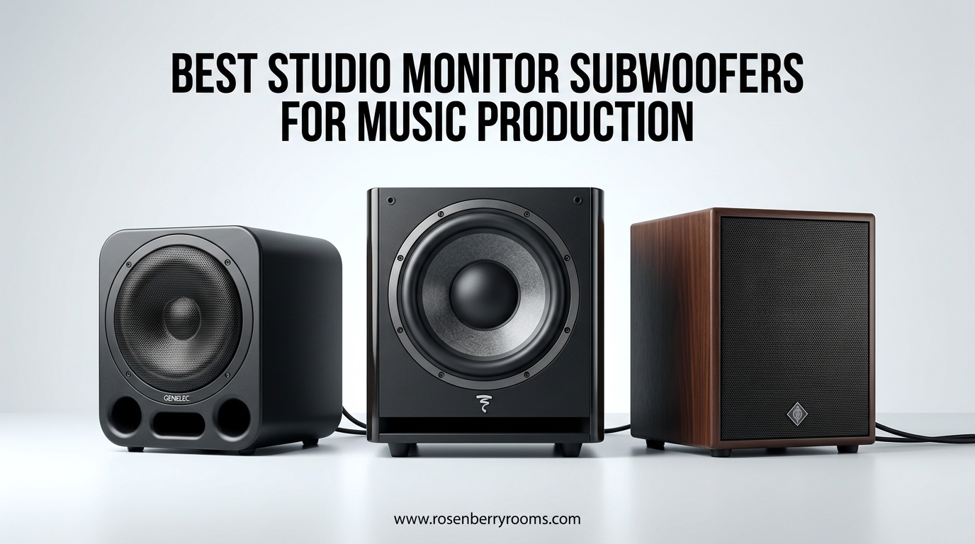 Best Studio Monitor Subwoofers for Music Production
