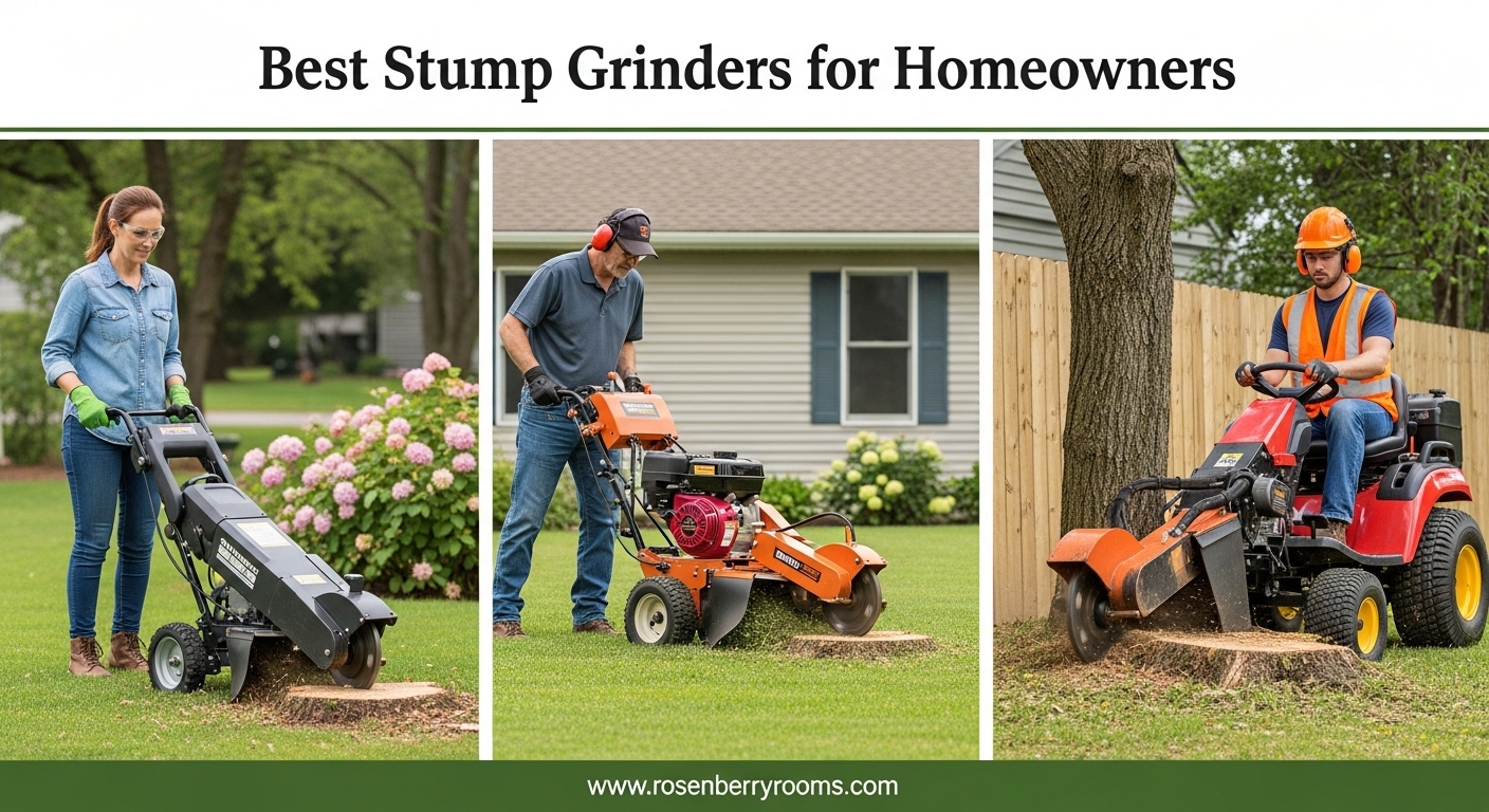 Best Stump Grinders for Homeowners
