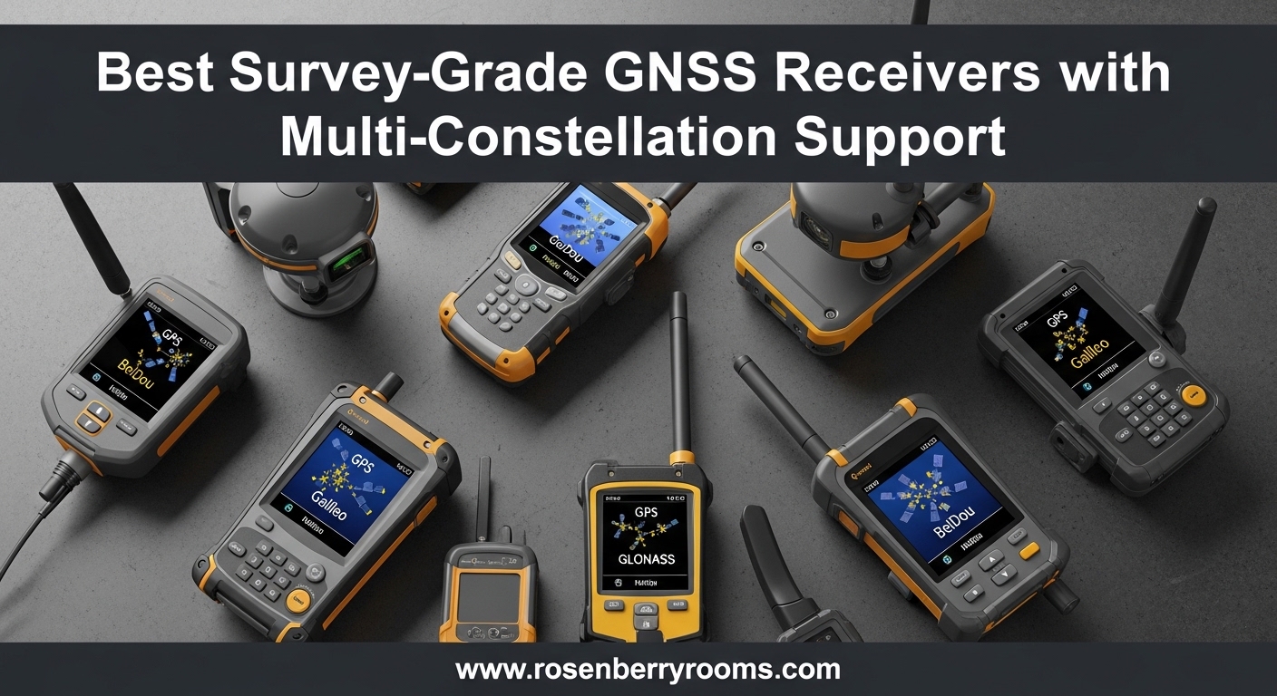 Best Survey-Grade GNSS Receivers with Multi-Constellation Support
