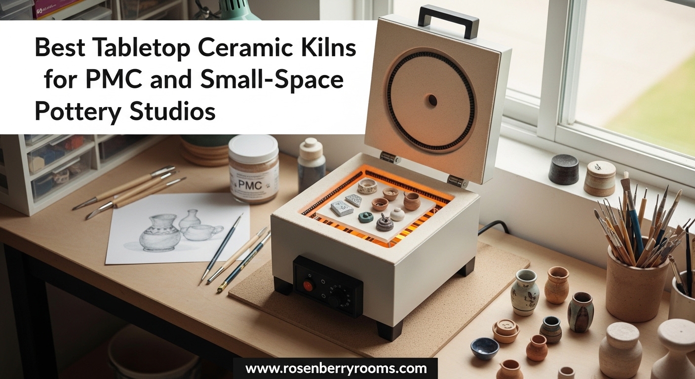 Best Tabletop Ceramic Kilns for PMC and Small-Space Pottery Studios