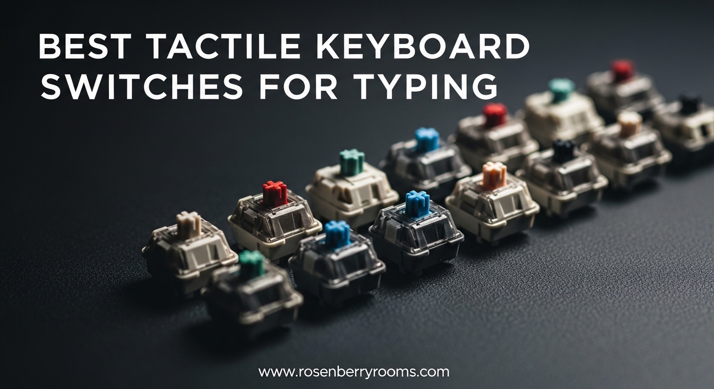 Best Tactile Keyboard Switches for Typing