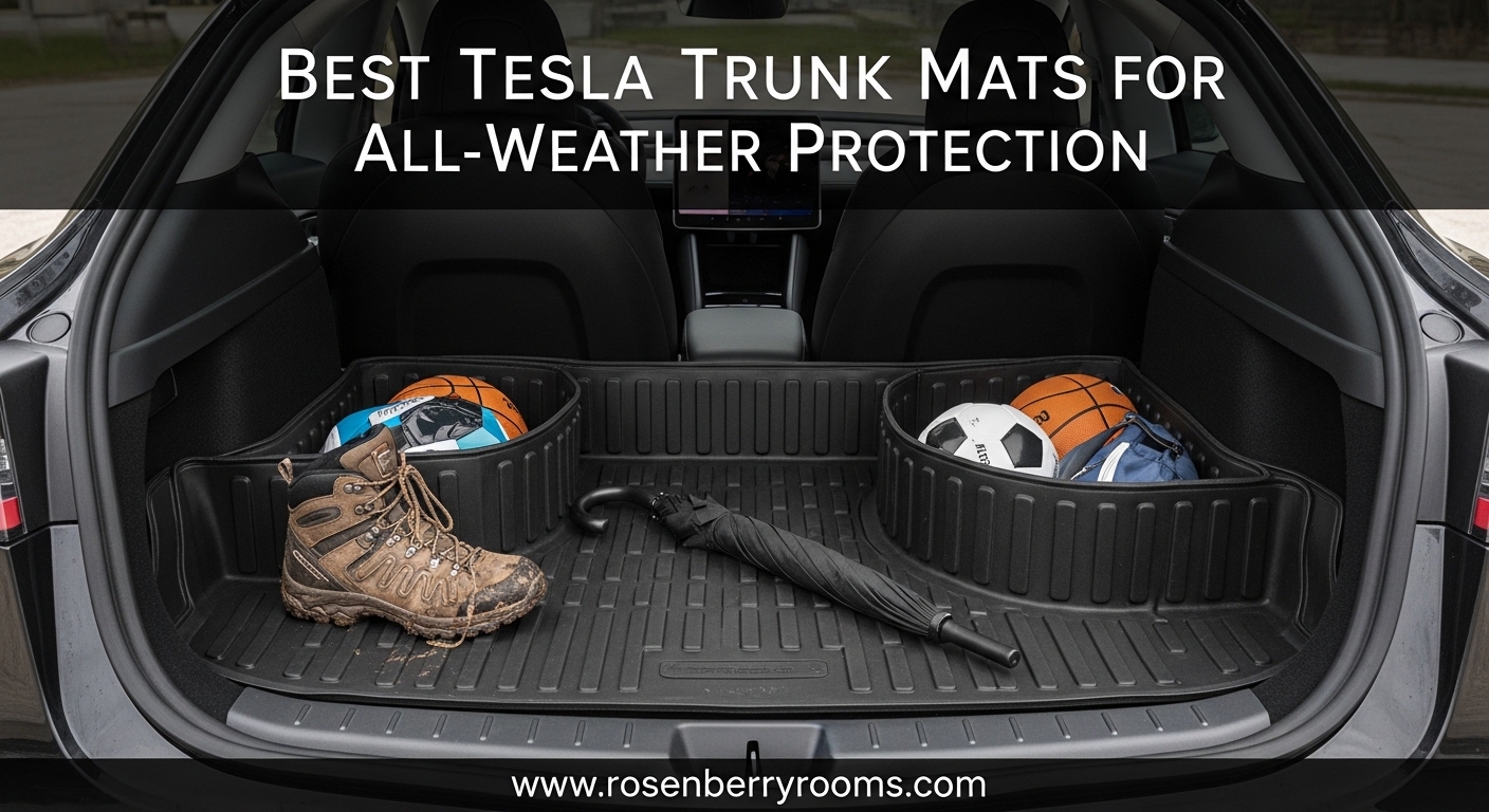 Best Tesla Trunk Mats for All-Weather Protection