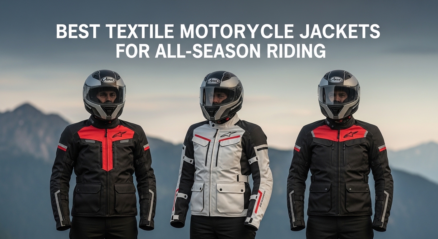 Best Textile Motorcycle Jackets for All-Season Riding