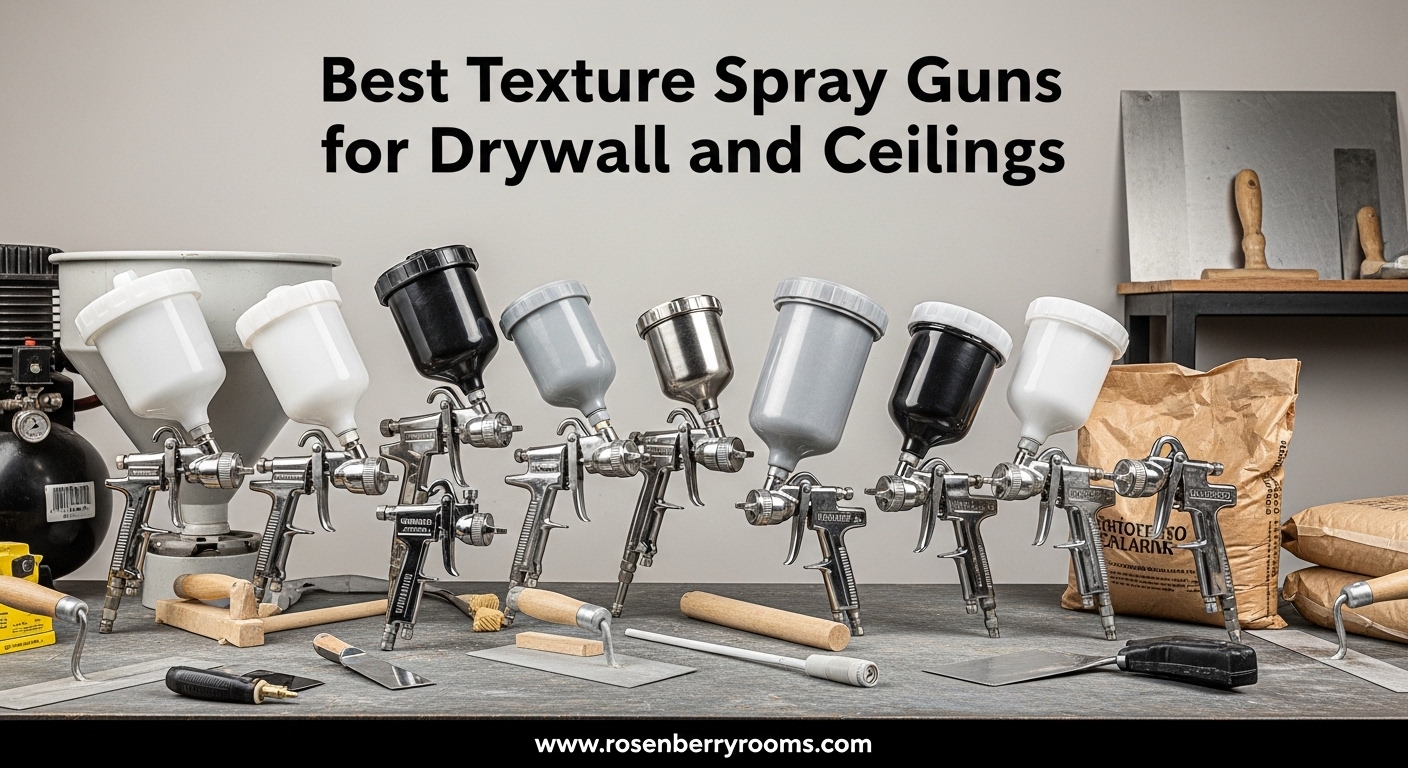 Best Texture Spray Guns for Drywall and Ceilings