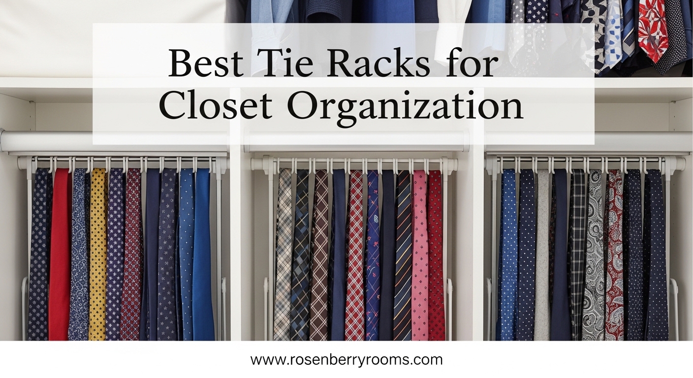 Best Tie Racks for Closet Organization