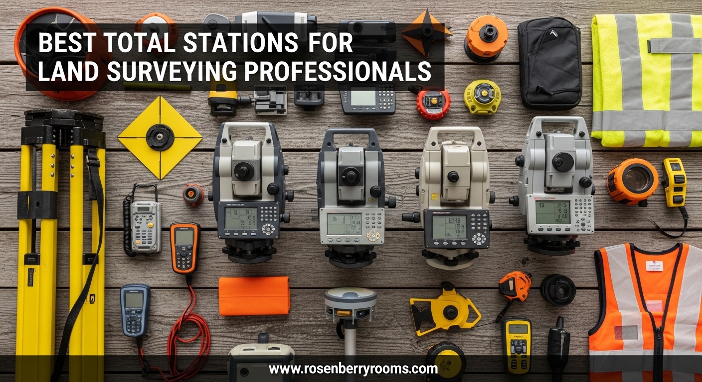 Best Total Stations for Land Surveying Professionals