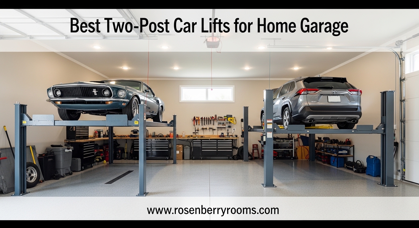 Best Two-Post Car Lifts for Home Garage