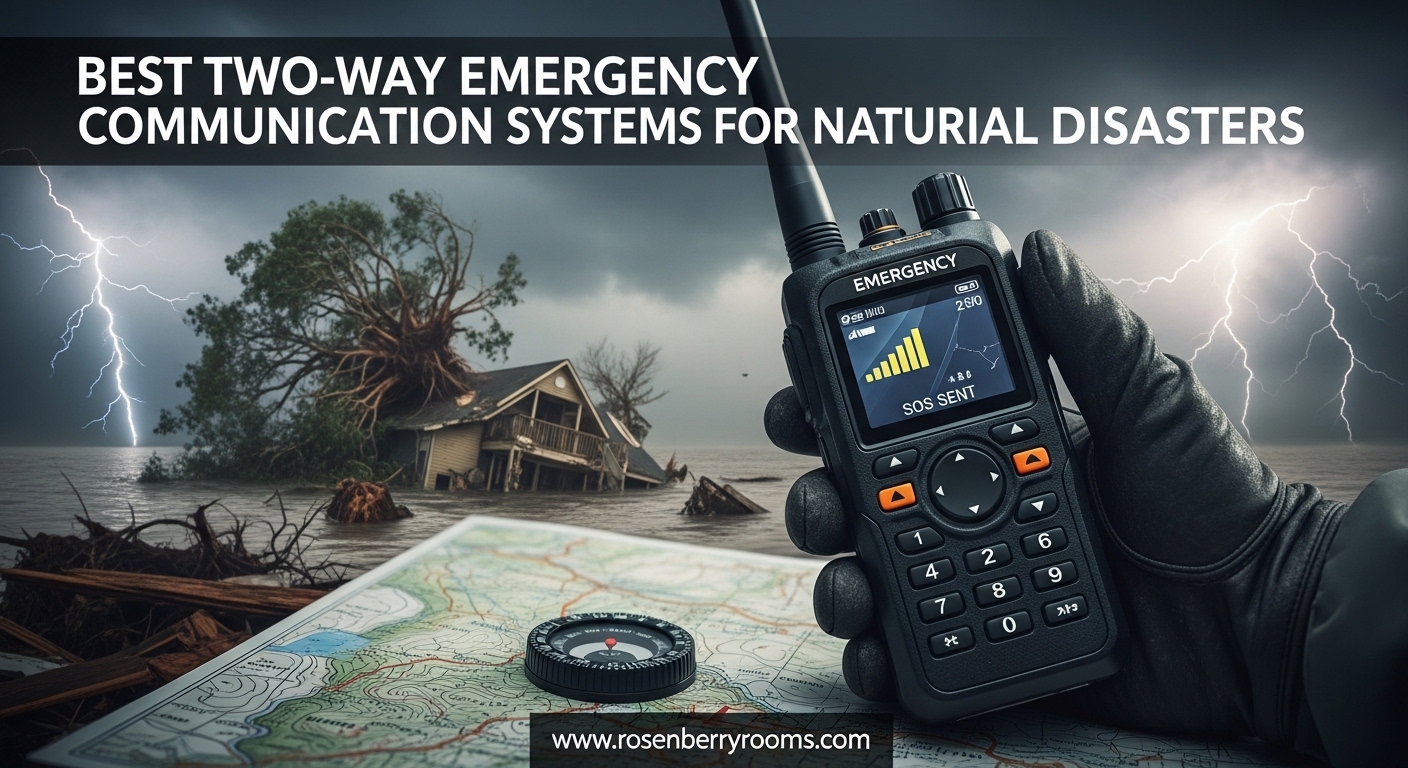 Best Two-Way Emergency Communication Systems for Natural Disasters