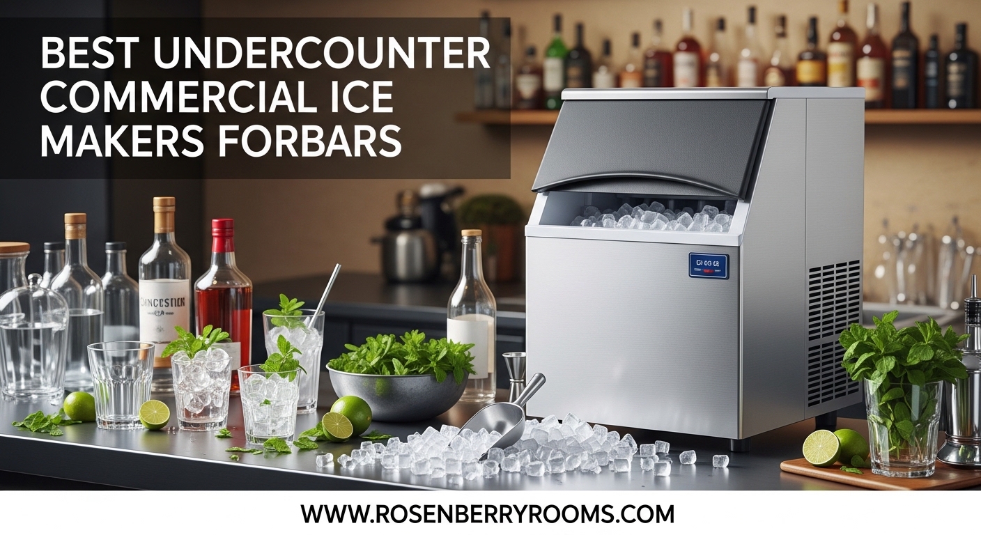 Best Undercounter Commercial Ice Makers for Bars