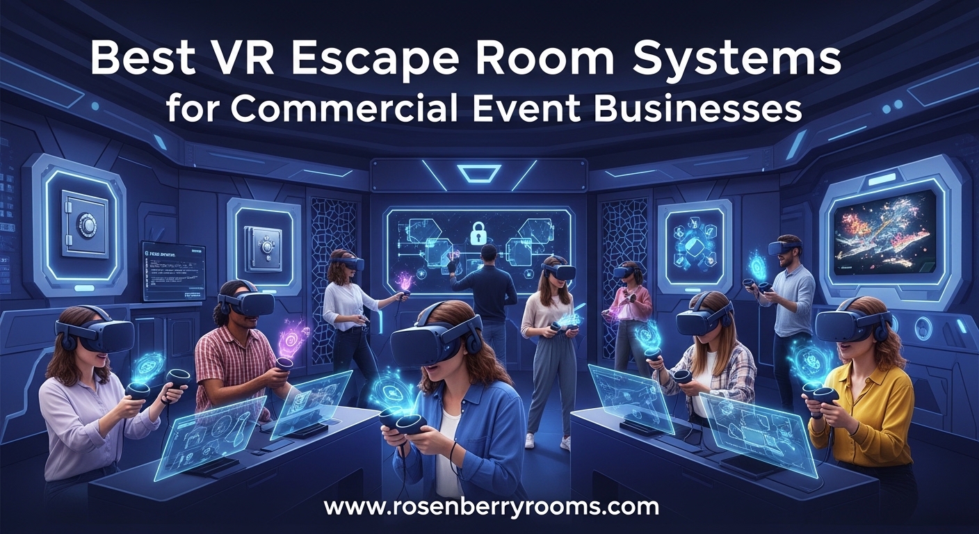 Best VR Escape Room Systems for Commercial Event Businesses