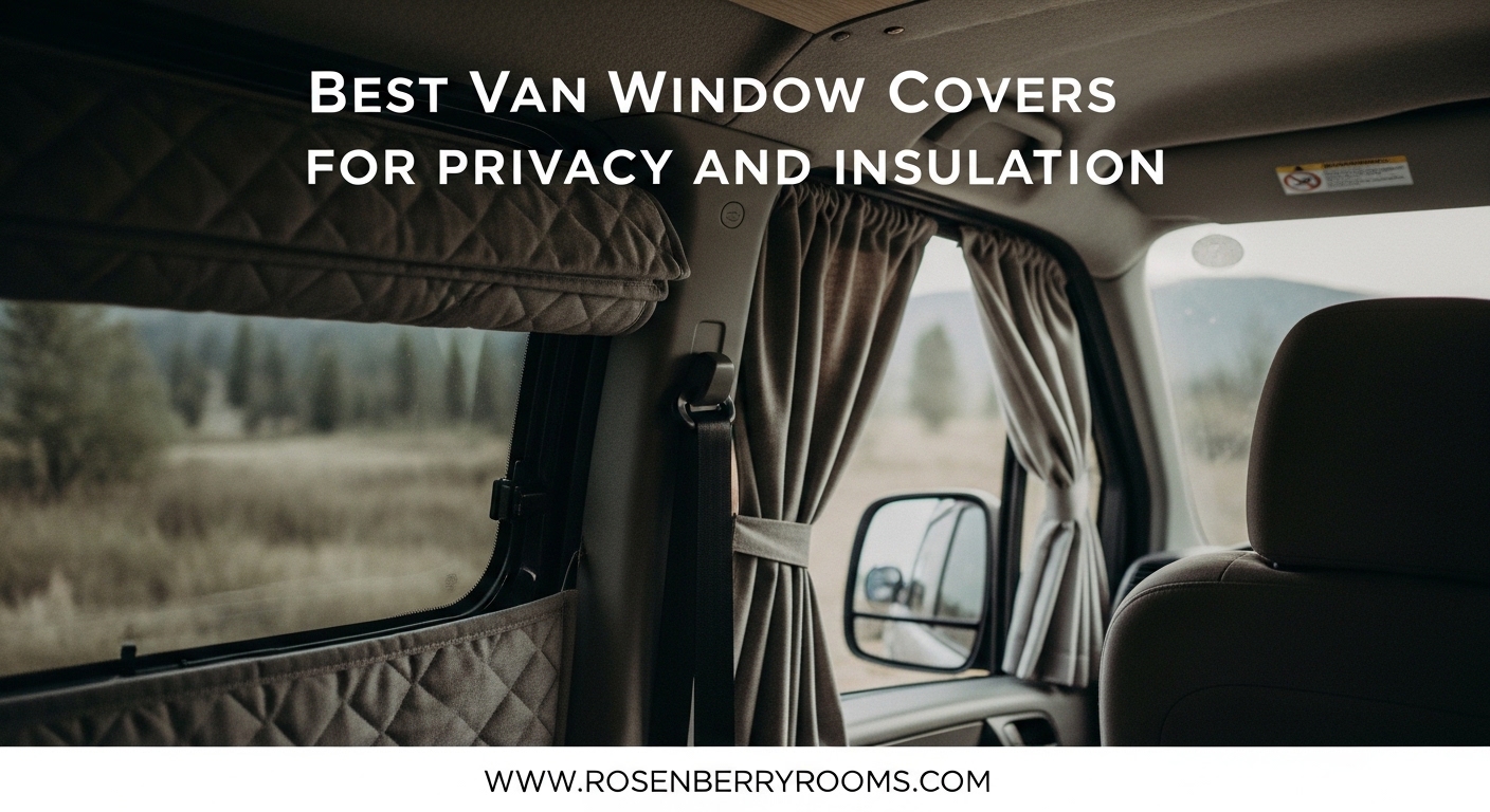 Best Van Window Covers for Privacy and Insulation