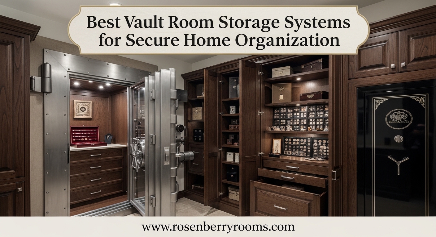 Best Vault Room Storage Systems for Secure Home Organization