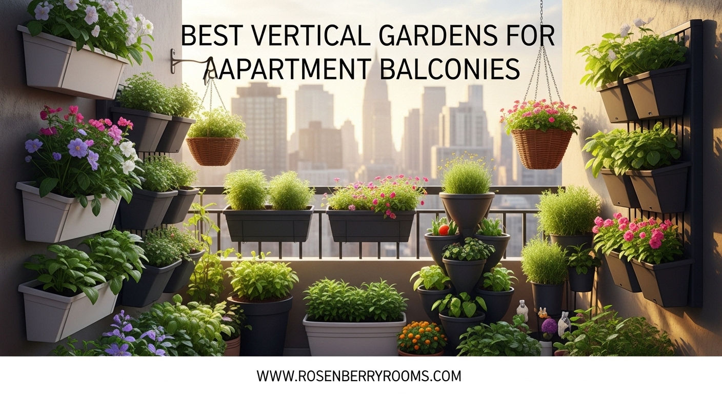 Best Vertical Gardens for Apartment Balconies