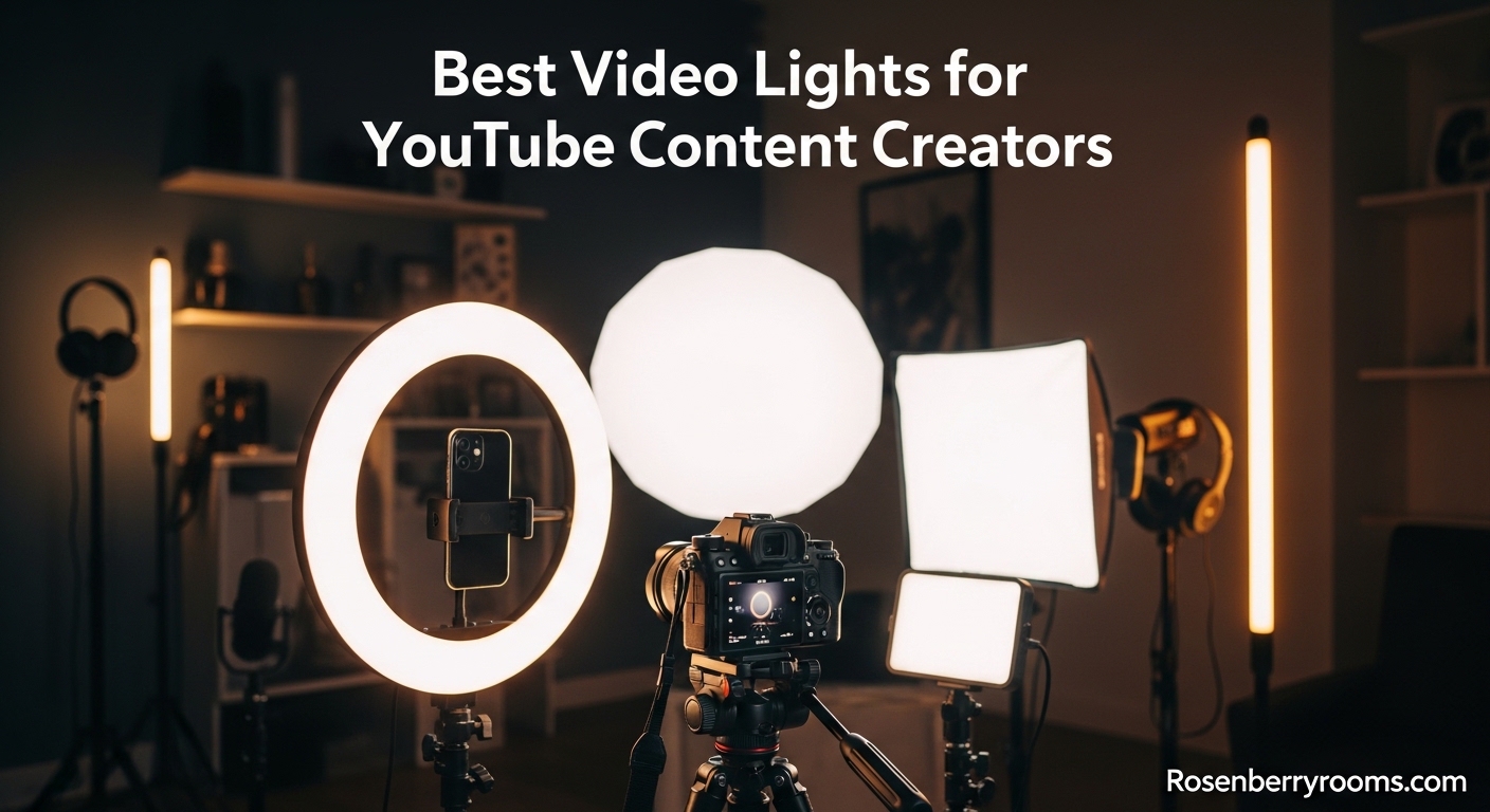 Best Video Lights for YouTube Content Creators