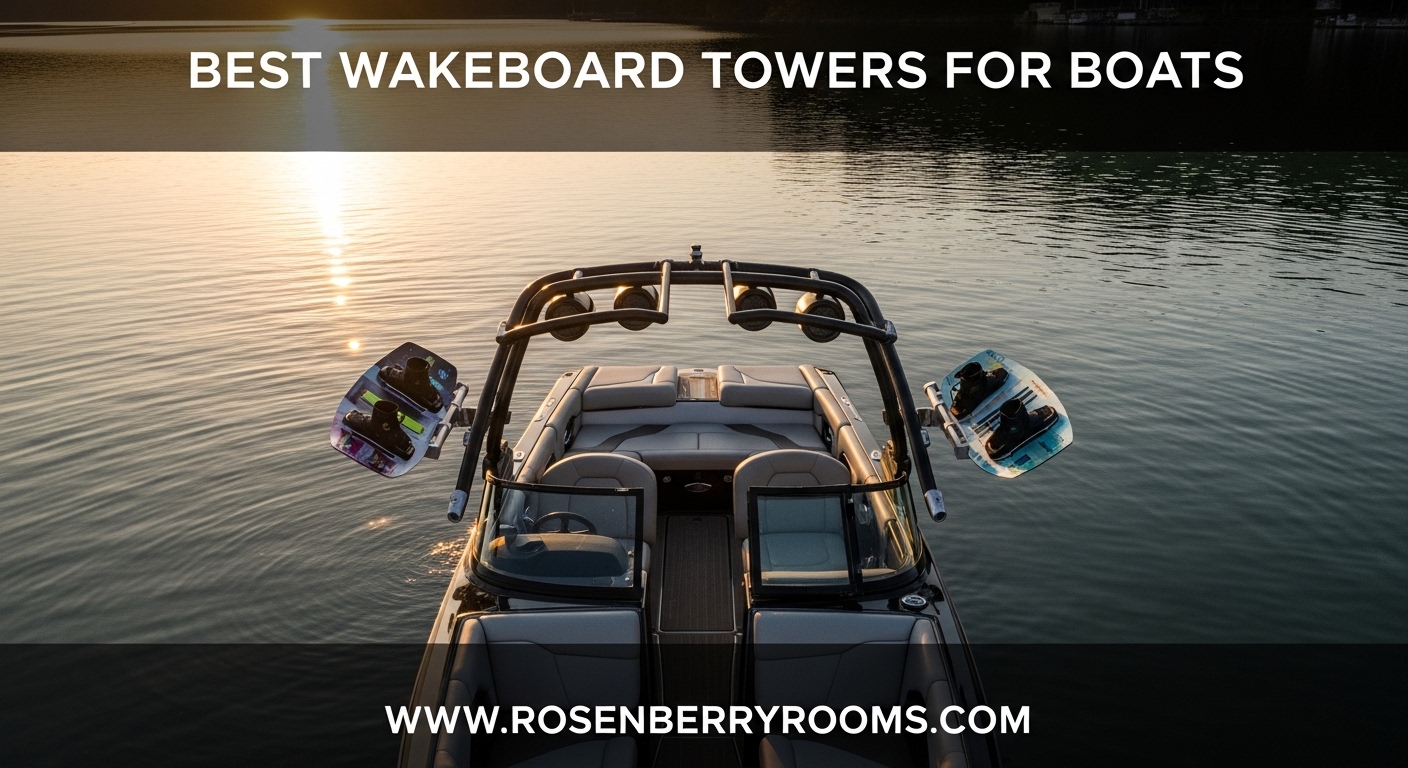 Best Wakeboard Towers for Boats