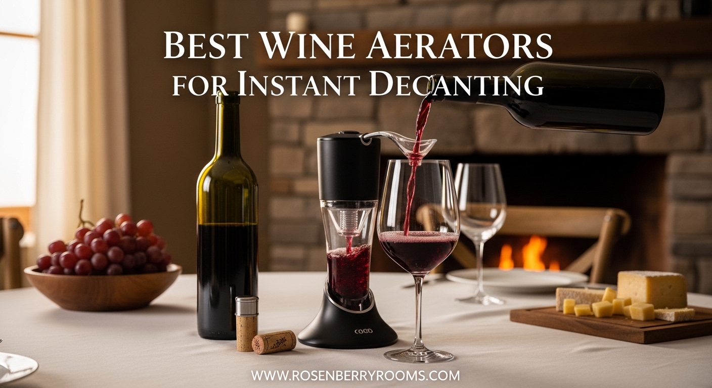 Best Wine Aerators for Instant Decanting
