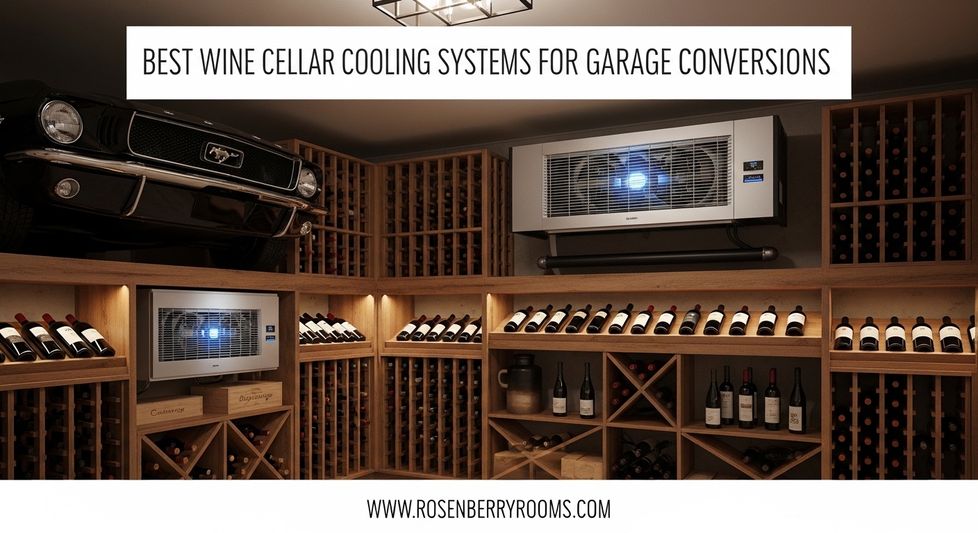Best Wine Cellar Cooling Systems for Garage Conversions