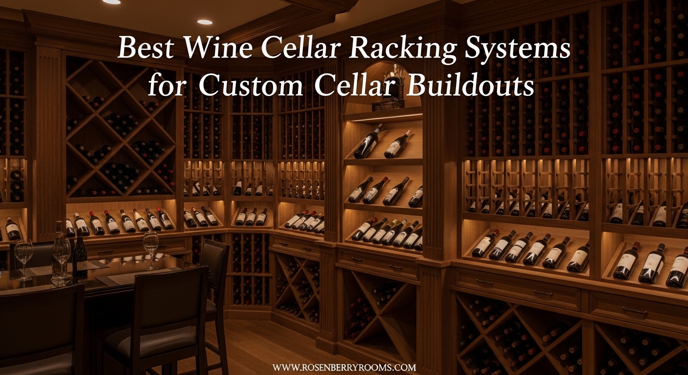 Best Wine Cellar Racking Systems for Custom Cellar Buildouts