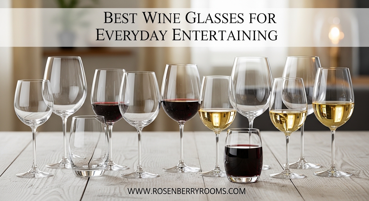 Best Wine Glasses for Everyday Entertaining