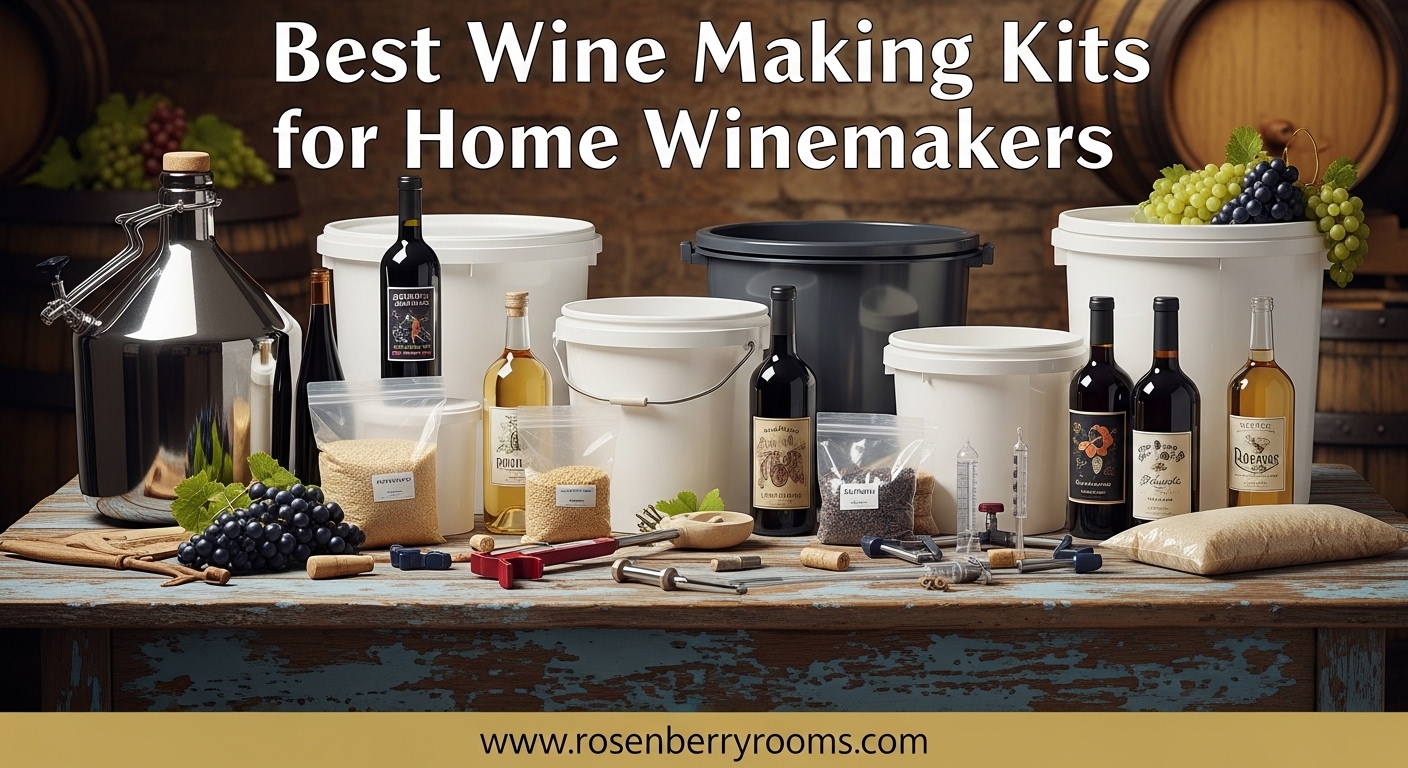 Best Wine Making Kits for Home Winemakers