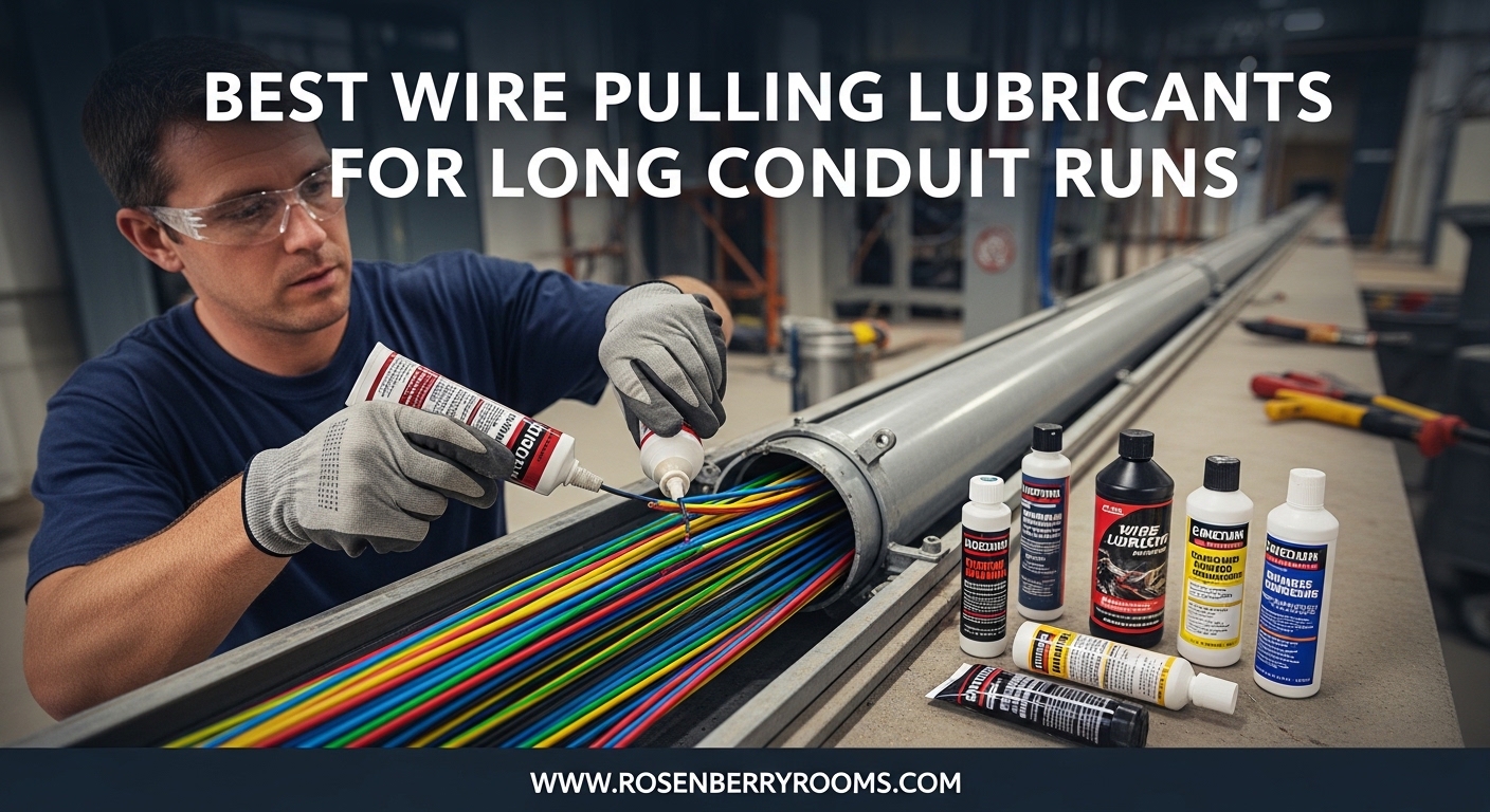 Best Wire Pulling Lubricants for Long Conduit Runs